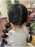 キッズたまねぎヘア