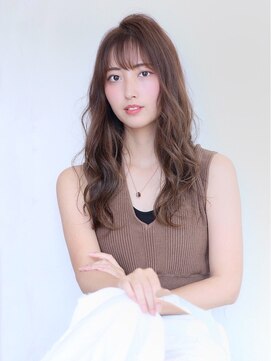 オーロ 池田店(ORO) 大人可愛いゆるふわシースルーバング☆