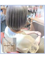 ネオリーブアーチ 武蔵小山店(Neolive arch) プラチナグレージュ ☆ ケアブリーチ【武蔵小山美容室】