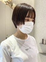 マイル 渋谷(mile)&nbsp;こなれミディ/美髪ヘア/大人かわいい/ホワイトグレージュ/渋谷駅