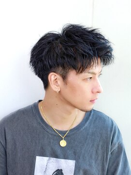 リップス 二子玉川店 (LIPPS) チェイスアップショート アップバング 刈り上げ ツーブロック