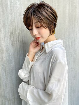 バンプ ギンザ(BUMP GINZA) 絶壁解消/ひし形/前下がり/大人ショートボブ/30代/40代★猪狩★