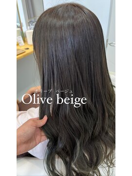 クレア 岡崎南店(CREA) オリーブベージュ/ナチュラルカラー/ブリーチなし