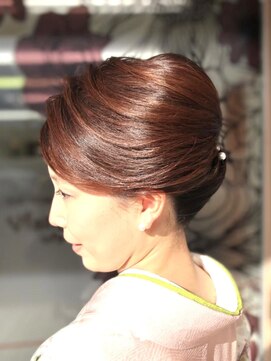 美容室 びゃんびゃん 社店 七五三のママにお薦めヘアセット