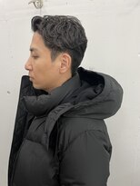 ウェルネス(Wellness)&nbsp;スキンフェードツイストスパイラルツーブロックマッシュ33