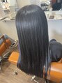 ヘアアンドリラクゼーション ジン(Jinn) カラーのみのBlue Black