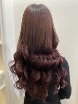 ラビス クローバー(Lovis clover)&nbsp;カシスレッド　モードヘア　大人ガーリー