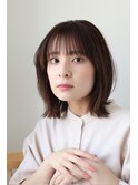 【不動前美容室】ミディアムレイヤー