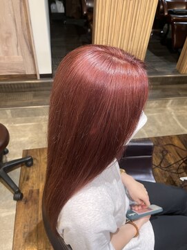 ヘアーサロン アモル(HAIR SALON Amor) ピンクカラー