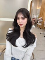 アフロートリノ(AFLOAT Leino) 大人可愛いレイヤーカット くびれヘア韓国風ヘア