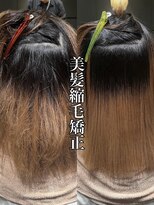 サロンド アクトレス 銀座店(salon de actress)&nbsp;【完全オーダーメイド】【ダメージ80%削減】美髪縮毛矯正