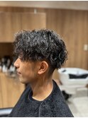 men'ssalonHuuスタイル波巻きツイスパスタイル