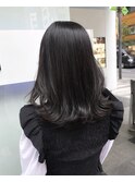 【地毛風カラー】ダークグレージュ