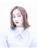 エルピス(elpis) ウェーブミディアム　シアーカラー　ウェーブパーマ