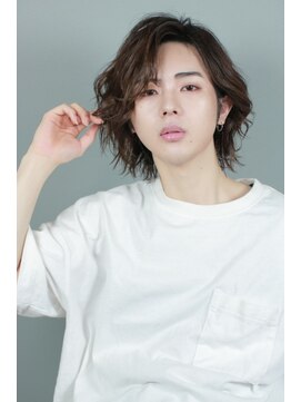 アドール(ADOR) 赤西仁風 ミディアムパーマ 【ADOR 】