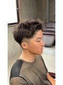 スパイキーショート/ジェットモヒカン/ショートバング/men's