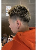 ブルーバイブレーション BlueVibration&nbsp;ボウズ　ベリーショート　フェード　刈り上げ