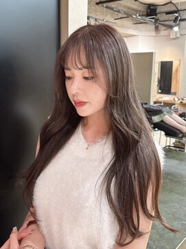 エイト 難波店(EIGHT namba) 【赤み、黄色みが苦手な方へ】柔らかアッシュカラー