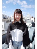 ベンジー 北千住店(benji) オン眉ボブ