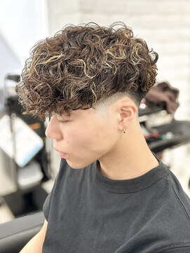 テクト バイアッシュ 吉祥寺店(Tect by Ash) 重めスペインカールハイライトマッシュパーマツイストスパイラル