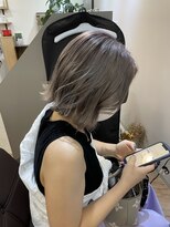 ジエクト ヴィシア(The Ect VIXIA) シルバーグレージュ/ボブ/モードヘア/グレーベージュ