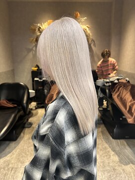 ロンド レア 天神大名店(Lond Le’a) メルティカラー/ウェーブミディアム/似合わせカット/着物ヘア