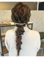 バレッタ(barretta)&nbsp;結婚式ロングヘアセット