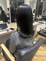 ジーナ 福岡天神(Zina)&nbsp;外ハネ/切りっぱなし/韓国風