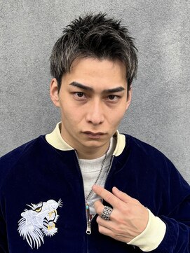 ノイセル(Noisyle) ☆メッシュ×ハイライト×短髪×アップバングショート