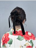 卒業式/袴ヘア/ヘアセット/ヘアアレンジ/