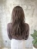 【*色持ちアップカラー*】カット+マグネットカラー+ケアトリートメント￥9900