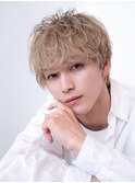 メンズカット/波巻き・ツイストスパイラルパーマ/ブリーチ