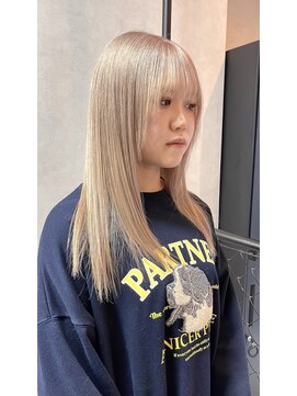 エンカウントバイマハロ 千葉(encount by mahalo) ミルクティーカラー