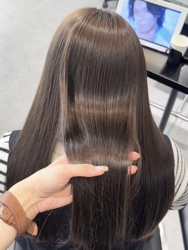 リス バイ ソヨン(Lis by SOYON) ブリーチなしダブルカラー/ミルクティーベージュ/メルティカラー