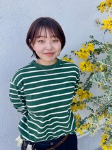 抜け感×透明感カラーで“私らしさ”を引き出します◎ → stylist 中島 蘭