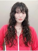 【arteHAIR】ロングスパイラルパーマ/顔まわりレイヤー