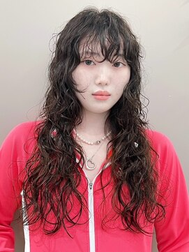 アルテヘアー(arte HAIR) 【arteHAIR】ロングスパイラルパーマ/顔まわりレイヤー