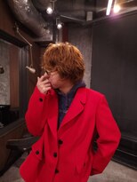 ブロック ジャポン(bloc japon)&nbsp;マッシュボブパーマ ニュアンスパーマ　ブリーチなしカラー