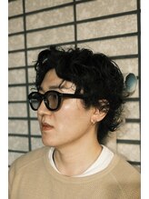 《色気が欲しい方に》お風呂上がりのような質感をサーフカールで実現します＊[草加駅/眉毛/センターパート]