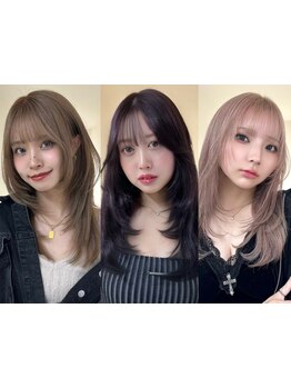 『いつでもかわいい』素敵な柔らかいcut*飾りすぎないほどよい抜け感を提案…[栄駅/インナーカラー]