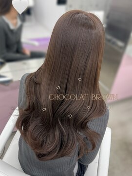 エヌアイ オモテサンドウ(ni omotesando) ☆透明感たっぷりチョコレートブラウンカラー☆