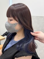 ルフェリ(Lufeli)&nbsp;【Lufeli】内海ひなのインナーカラー／イヤリングカラー