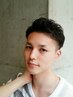 メンズ限定☆ナチュラルパーマ+カット☆ヘアケア付