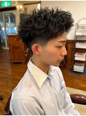 スパイキーショート/ピンパーマ/テーパーフェード/四日市/三重