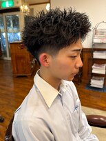 シェール(CHER)&nbsp;スパイキーショート/ピンパーマ/テーパーフェード/四日市/三重