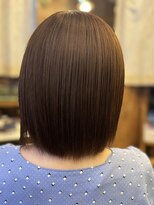 インフィニティ(INFINITY)&nbsp;ナチュラルカラー×ミラジェリィ質感コントロール｜艶ボブ