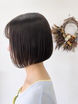 ジェムヘアスタジオ 湘南平塚南口店(Gem Hair Studio)&nbsp;艶感コンパクト前下がりボブ【Gem 神原】