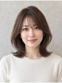 大人のくびれミディアム×ショコラブラウン
