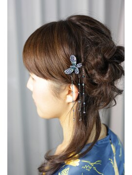 タイズセカンドインパクト(ties second impact) サイドハーフアップ