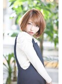《ｆｌｅｕｒ大崎》ナチュラルショートボブ☆（深澤和広）